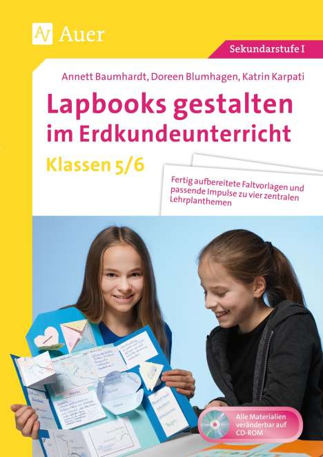 Annett Baumhardt: Lapbooks gestalten im Erdkundeunterricht 5-6, Buch
