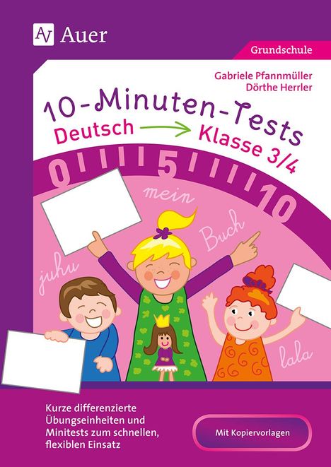 Dörthe Herrler: 10-Minuten-Tests Deutsch - Klasse 3/4, Buch