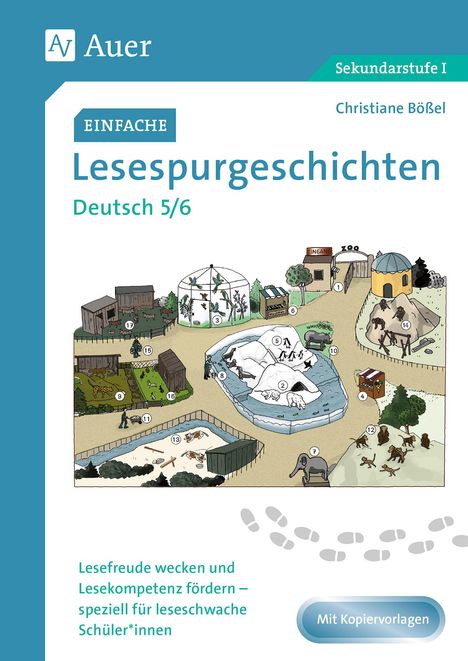 Christiane Bößel: Einfache Lesespurgeschichten Deutsch 5-6, Buch