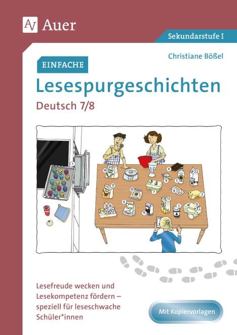 Christiane Bößel: Einfache Lesespurgeschichten Deutsch 7-8, Buch