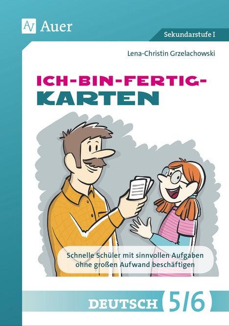 Lena-Christin Grzelachowski: Ich-bin-fertig-Karten Deutsch Klassen 5/6, Diverse