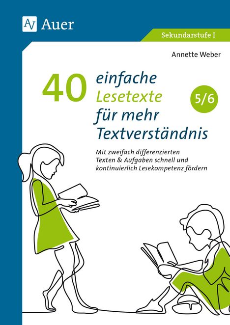 Annette Weber: 40 einfache Lesetexte für mehr Textverständnis 5-6, Buch