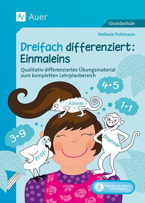 Stefanie Pohlmann: Dreifach differenziert Einmaleins, 1 Buch und 1 Diverse