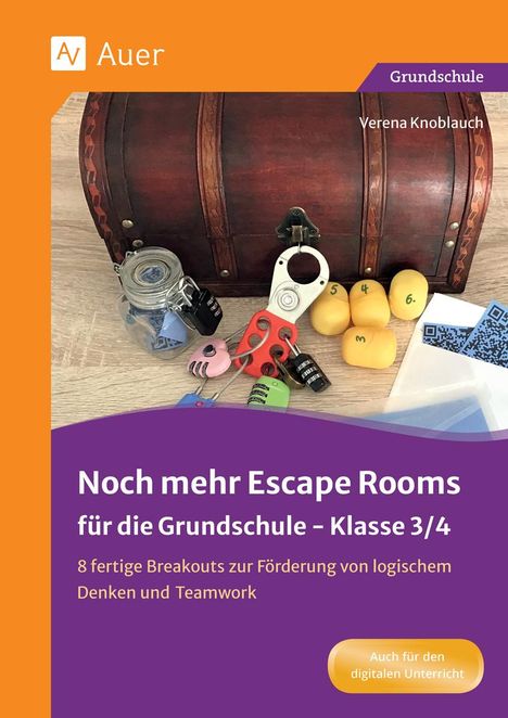 Verena Knoblauch: Noch mehr Escape Rooms für die Grundschule 3-4, Buch