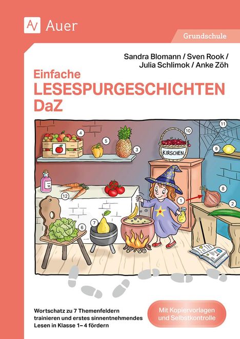 S. Blomann: Einfache Lesespurgeschichten DaZ, Buch