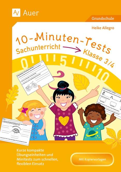 Heike Allegro: 10-Minuten-Tests Sachunterricht - Klasse 3/4, Buch