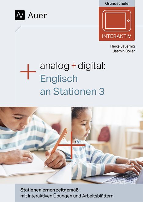 Heike Jauernig: Analog + digital Englisch an Stationen 3, 1 Buch und 1 Diverse