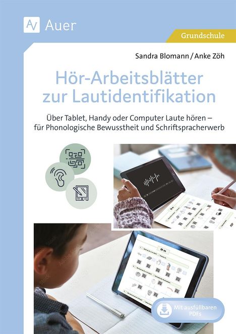 Sandra Blomann: Hör-Arbeitsblätter zur Lautidentifikation, 1 Buch und 1 Diverse