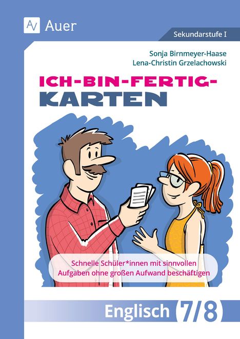 Sonja Birnmeyer-Haase: Ich-bin-fertig-Karten Englisch Klassen 7-8, Diverse