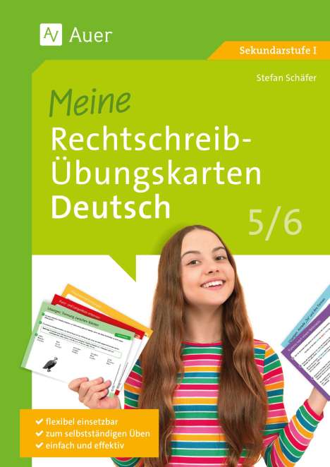 Stefan Schäfer: Meine Rechtschreib-Übungskarten Deutsch 5-6, Diverse