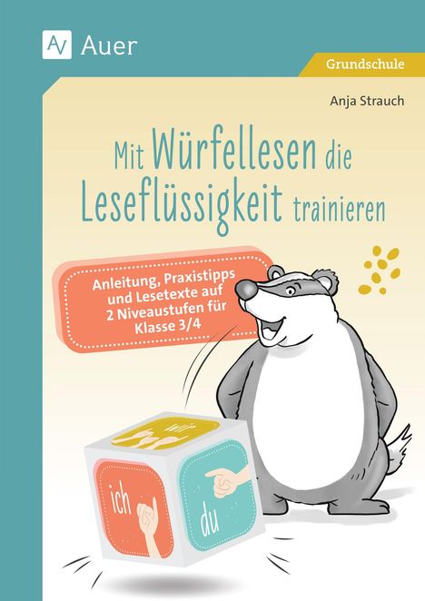 Anja Strauch: Mit Würfellesen die Leseflüssigkeit trainieren, Buch