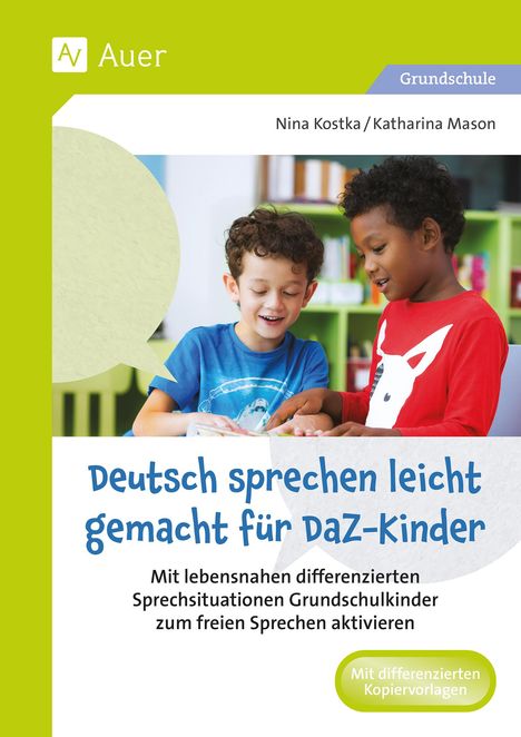 Nina Kostka: Deutsch sprechen leicht gemacht für DaZ-Kinder, Buch