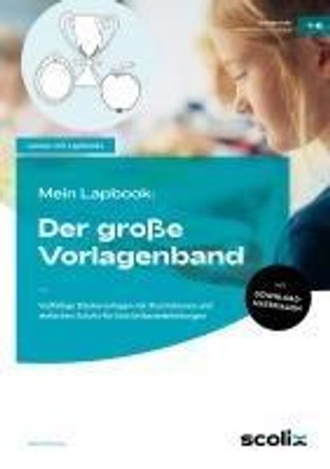 Petra Mönning: Mein Lapbook: Der große Vorlagenband, 1 Buch und 1 Diverse