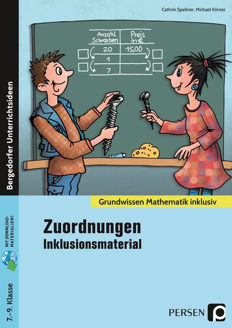 Cathrin Spellner: Zuordnungen - Inklusionsmaterial, 1 Buch und 1 Diverse