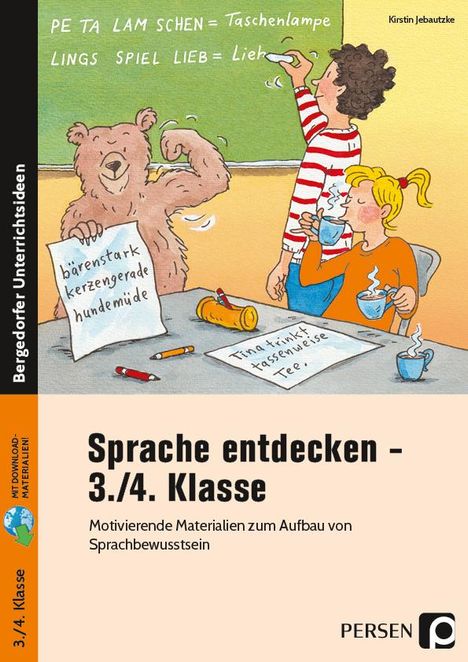 Kirstin Jebautzke: Sprache entdecken - 3./4. Klasse, 1 Buch und 1 Diverse