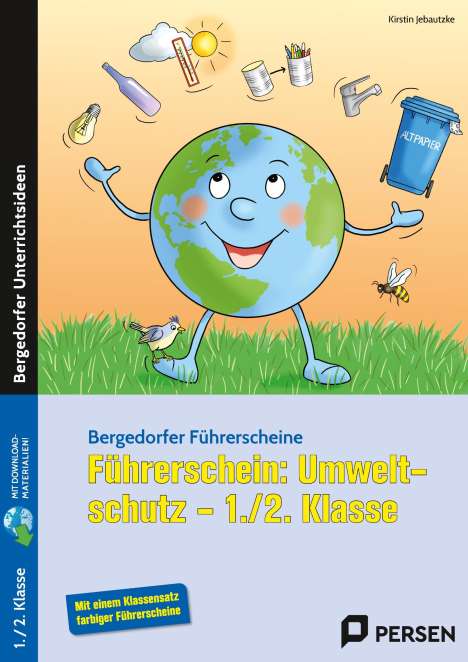 Kirstin Jebautzke: Führerschein: Umweltschutz - 1./2. Klasse, 1 Buch und 1 Diverse