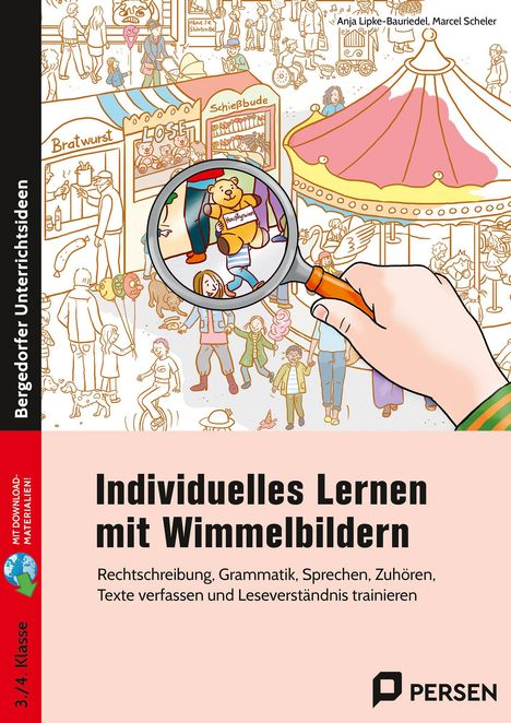 Anja Lipke-Bauriedel: Individuelles Lernen mit Wimmelbildern, 1 Buch und 1 Diverse