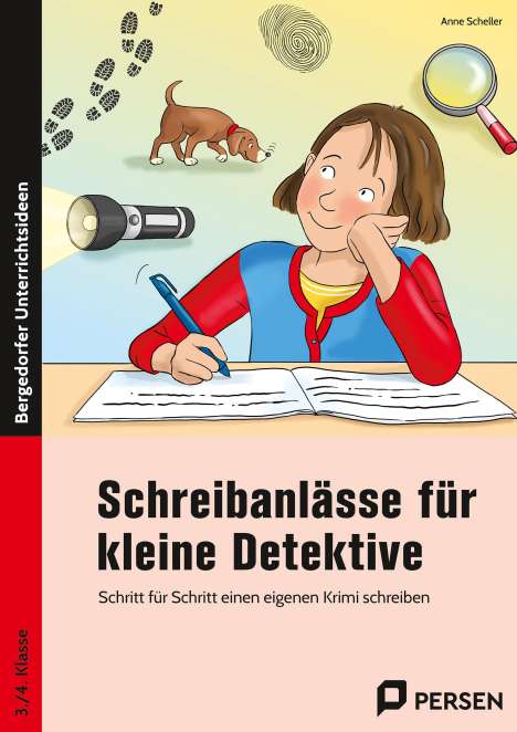 Anne Scheller: Schreibanlässe für kleine Detektive, Buch