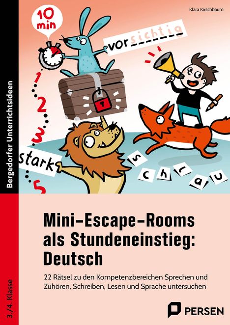 Klara Kirschbaum: Mini-Escape-Rooms als Stundeneinstieg: Deutsch, Buch