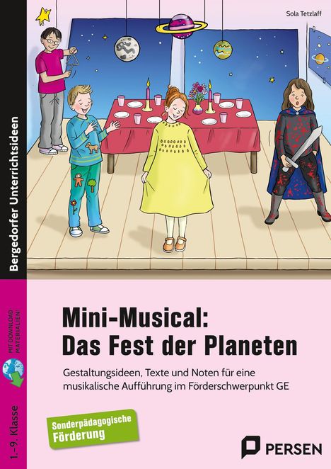 Sola Tetzlaff: Mini-Musical: Das Fest der Planeten, 1 Buch und 1 Diverse