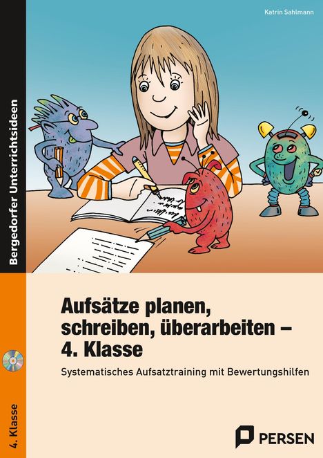 Katrin Sahlmann: Aufsätze planen, schreiben, überarbeiten - Kl. 4, Buch