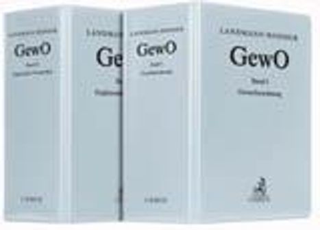 Robert von Landmann: Gewerbeordnung GewO 1/2 und ergänzende Vorschriften (ohne Fortsetzungsnotierung). Inkl. 85. Ergänzungslieferung, Buch