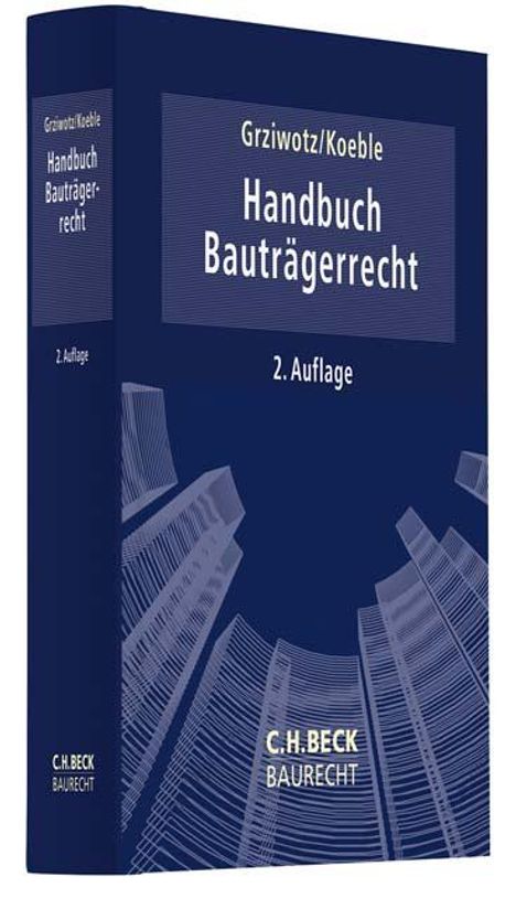 Handbuch Bauträgerrecht, Buch