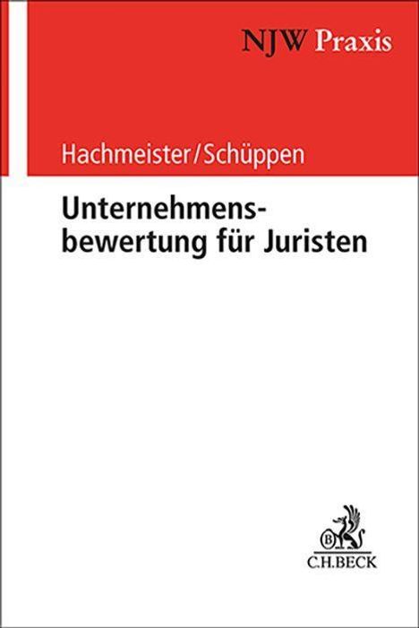 Dirk Hachmeister: Unternehmensbewertung für Juristen, Buch