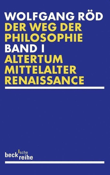 Wolfgang Röd: Röd, W: Weg d. Philosophie 1, Buch