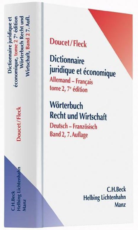 Michel Doucet: Wörterbuch Recht und Wirtschaft. Bd.2, Buch