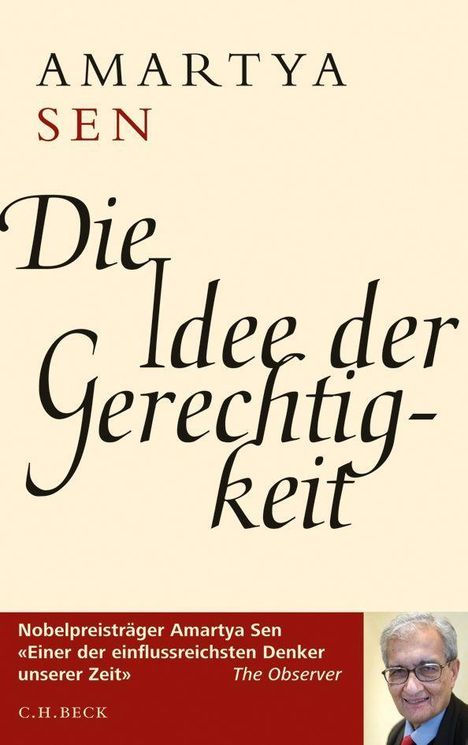 Sen Amartya: Die Idee der Gerechtigkeit, Buch