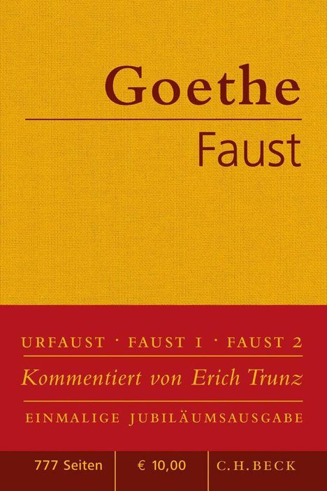 Johann Wolfgang von Goethe: Faust, Buch