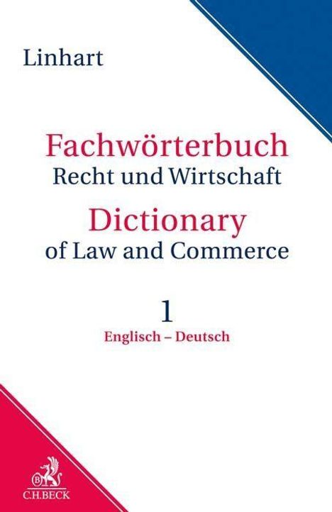 Karin Linhart: Linhart, K: Fachwörterbuch Recht und Wirtschaft 01: Eng./Dt., Buch