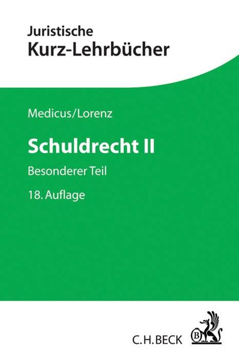 Dieter Medicus: Schuldrecht II, Buch