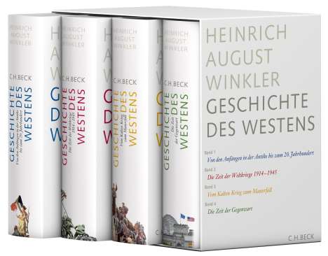 Heinrich August Winkler: Geschichte des Westens, 4 Bücher