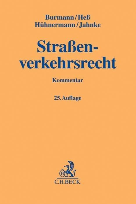 Michael Burmann: Straßenverkehrsrecht, Buch