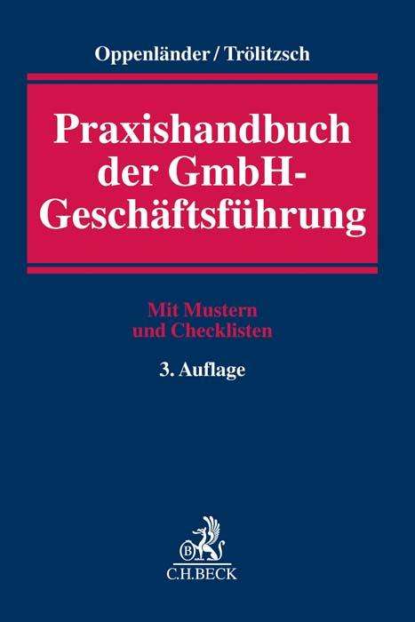 Praxishandbuch der GmbH-Geschäftsführung, Buch