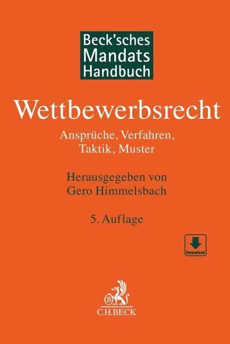 Gero Himmelsbach: Beck'sches Mandatshandbuch Wettbewerbsrecht, Buch