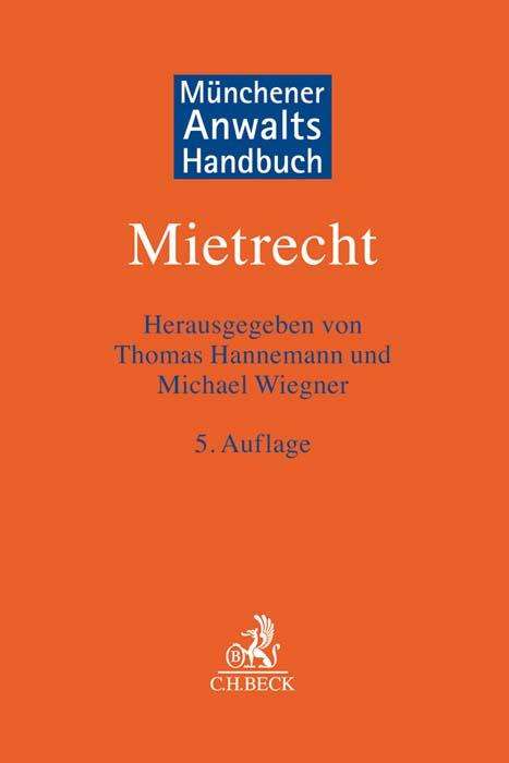 Münchener Anwaltshandbuch Mietrecht, Buch