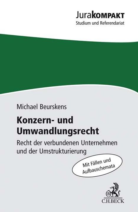 Michael Beurskens: Konzern- und Umwandlungsrecht, Buch