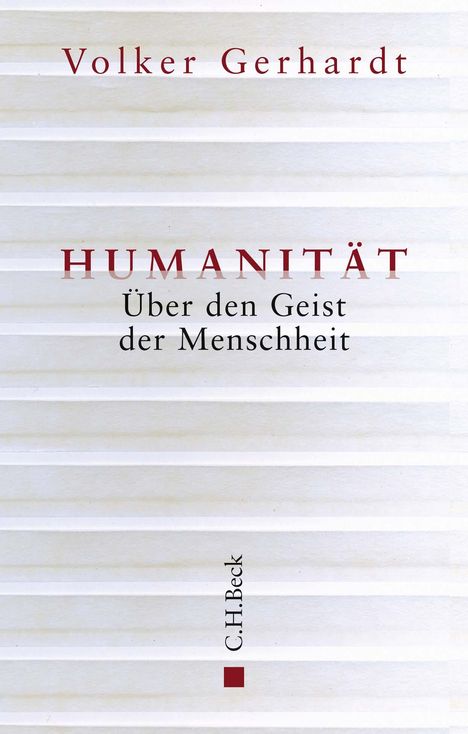 Volker Gerhardt: Humanität, Buch