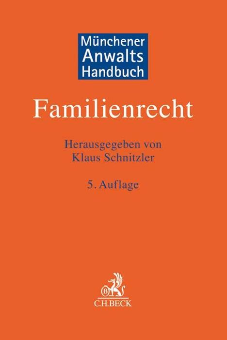 Münchener Anwaltshandbuch Familienrecht, Buch