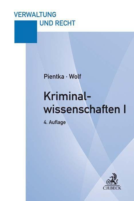 Monika Pientka: Kriminalwissenschaften I, Buch