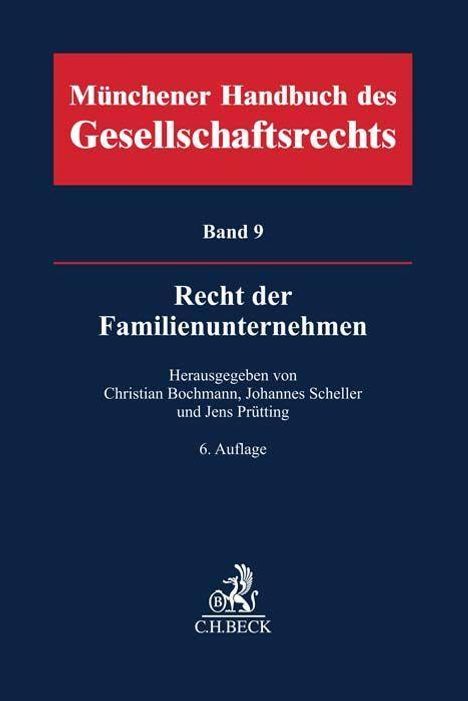 Münchener Handbuch des Gesellschaftsrechts 09, Buch