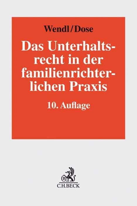 Philipp Wendl: Das Unterhaltsrecht in der familienrichterlichen Praxis, Buch
