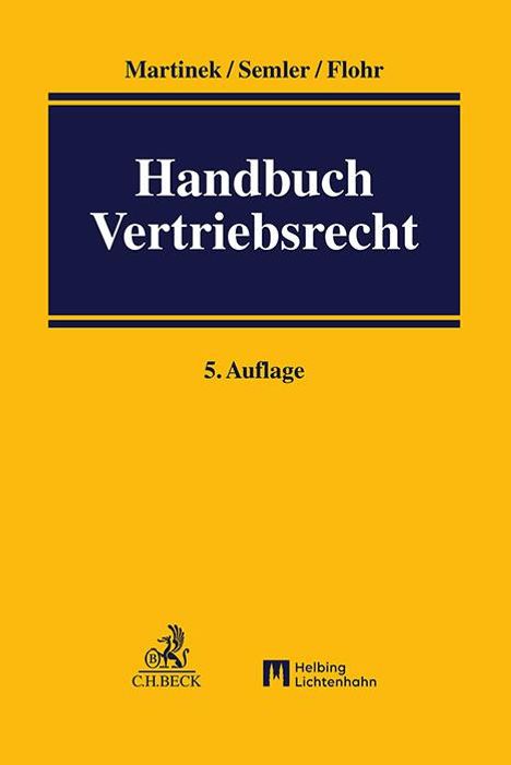 Handbuch Vertriebsrecht, Buch