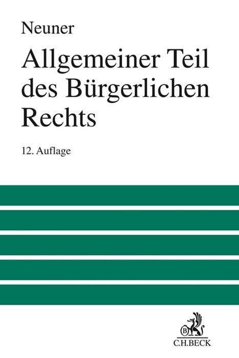 Manfred Wolf: Wolf, M: Allgemeiner Teil des Bürgerlichen Rechts, Buch