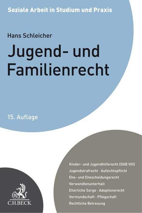 Hans Schleicher: Jugend- und Familienrecht, Buch