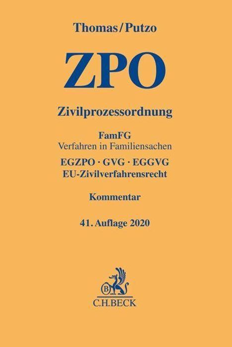 Heinz Thomas: Zivilprozessordnung, Buch