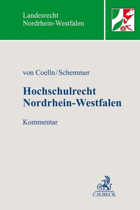Hochschulrecht Nordrhein-Westfalen, Buch